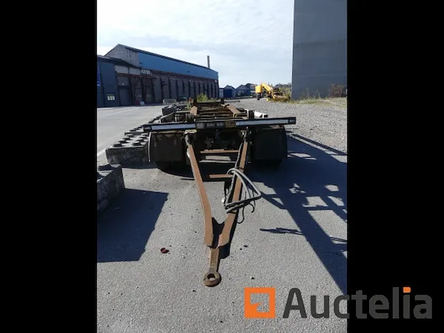 Container aanhangwagen ajk affi/10-20/19.0 (te herstellen) - afbeelding 8 van  15
