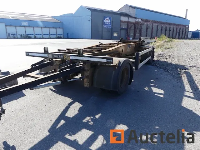 Container aanhangwagen ajk affi/10-20/19.0 (te herstellen) - afbeelding 9 van  15