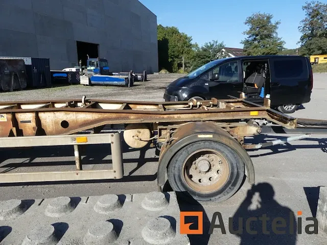 Container aanhangwagen ajk affi/10-20/19.0 (te herstellen) - afbeelding 11 van  15