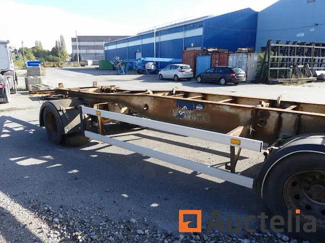 Container aanhangwagen ajk affi/10-20/19.0 (te herstellen) - afbeelding 14 van  15