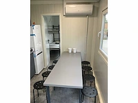 Container-cabine-mobiele woonunit-zorgunit-kantoorunit 33,6m2 - 12mx2,8m - afbeelding 22 van  65