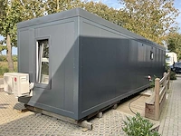Container-cabine-mobiele woonunit-zorgunit-kantoorunit 33,6m2 - 12mx2,8m - afbeelding 23 van  65
