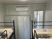 Container-cabine-mobiele woonunit-zorgunit-kantoorunit 33,6m2 - 12mx2,8m - afbeelding 41 van  65