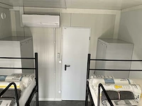 Container-cabine-mobiele woonunit-zorgunit-kantoorunit 33,6m2 - 12mx2,8m - afbeelding 53 van  65