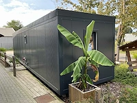 Container-cabine-mobiele woonunit-zorgunit-kantoorunit 33,6m2 - 12mx2,8m - afbeelding 45 van  65