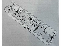 Container-cabine-mobiele woonunit-zorgunit-kantoorunit 33,6m2 - 12mx2,8m - afbeelding 60 van  65