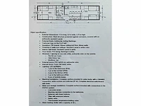 Container-cabine-mobiele woonunit-zorgunit-kantoorunit 33,6m2 - 12mx2,8m - afbeelding 62 van  65