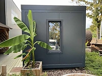 Container-cabine-mobiele woonunit-zorgunit-kantoorunit 33,6m2 - 12mx2,8m - afbeelding 56 van  65