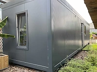 Container-cabine-mobiele woonunit-zorgunit-kantoorunit 33,6m2 - 12mx2,8m - afbeelding 63 van  65