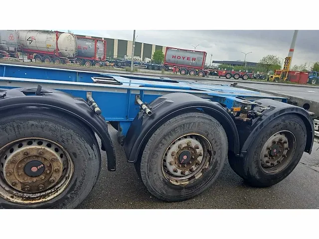 Container-chassis schmitz, 2015 - afbeelding 8 van  12