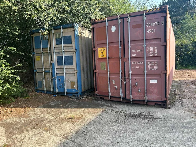 Container high cube, wide body, long - afbeelding 1 van  4