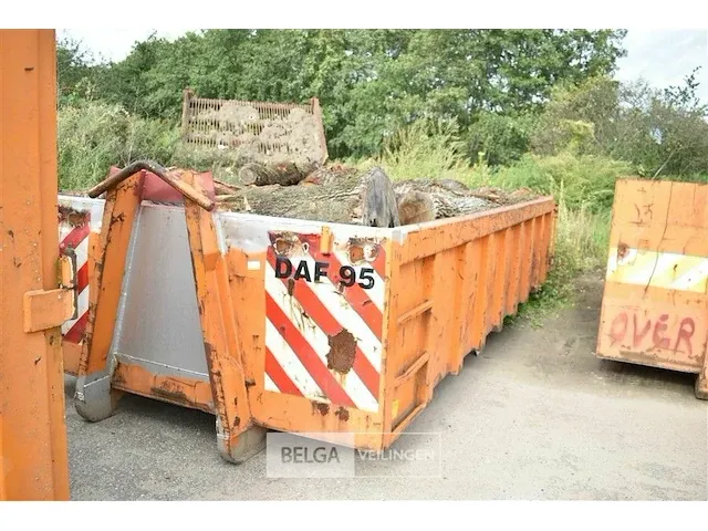 Container hout (daf95) ± 9m3 - afbeelding 1 van  2