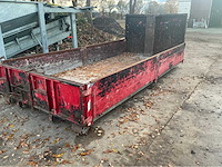 Container met alluminium schotten afzet afvalcontainer - afbeelding 2 van  5