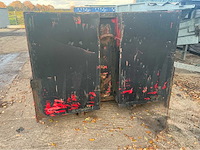 Container met alluminium schotten afzet afvalcontainer - afbeelding 5 van  5