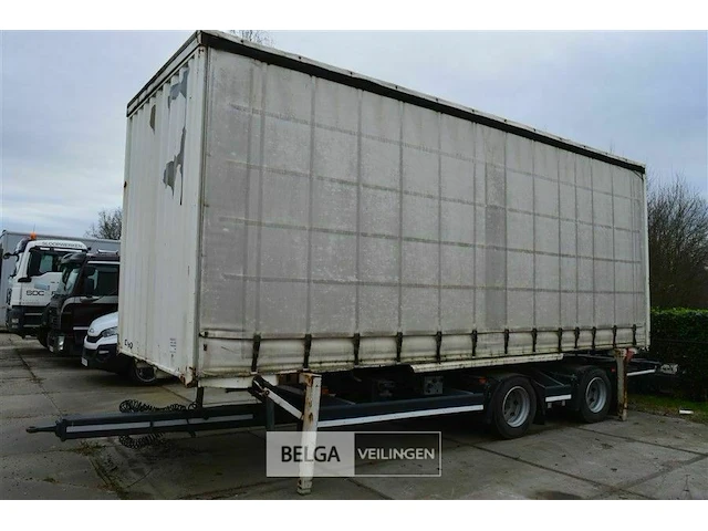 Container transporter / wissellaadbakken aanhangwagen krone - afbeelding 1 van  18