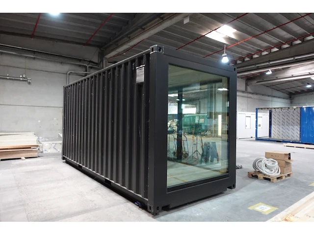 Container unit woon / slaap / bureau - afbeelding 5 van  11
