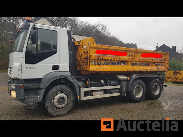 Container vrachtwagen + container 11 m³ iveco trakker 380 - afbeelding 12 van  52