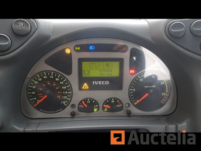 Container vrachtwagen + container 11 m³ iveco trakker 380 - afbeelding 29 van  52
