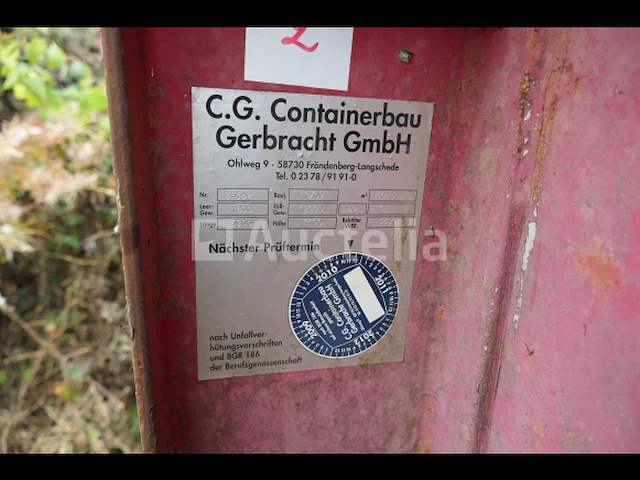 Containerbau cg materiaal container - afbeelding 14 van  18