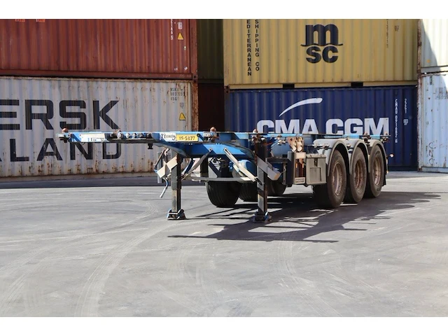 Containerchassis groenewegen 20/30ft adr 2001 - afbeelding 1 van  1