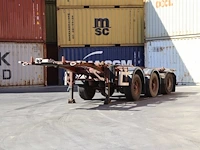 Containerchassis lag 20/30ft adr - afbeelding 1 van  1