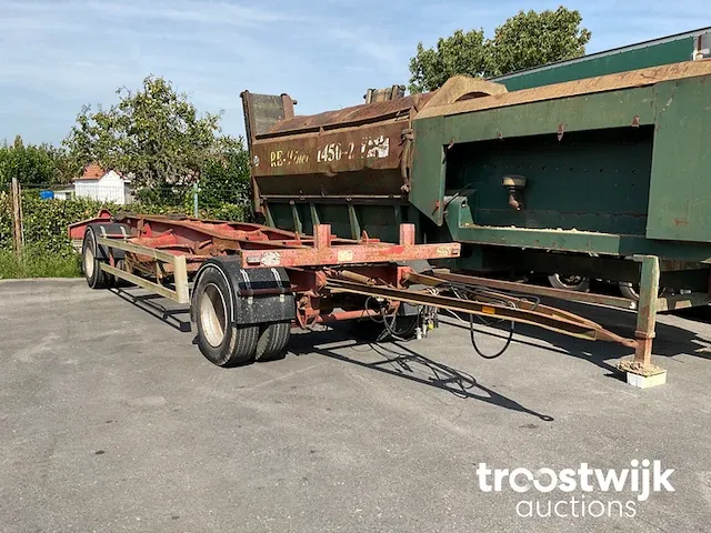 Containerchassis oplegger - afbeelding 1 van  8