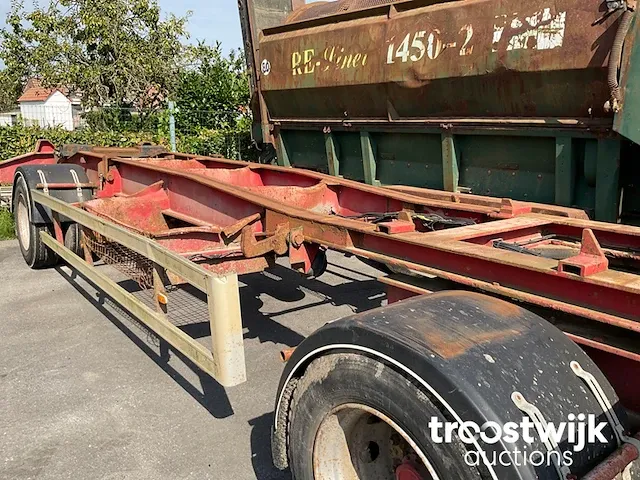 Containerchassis oplegger - afbeelding 4 van  8
