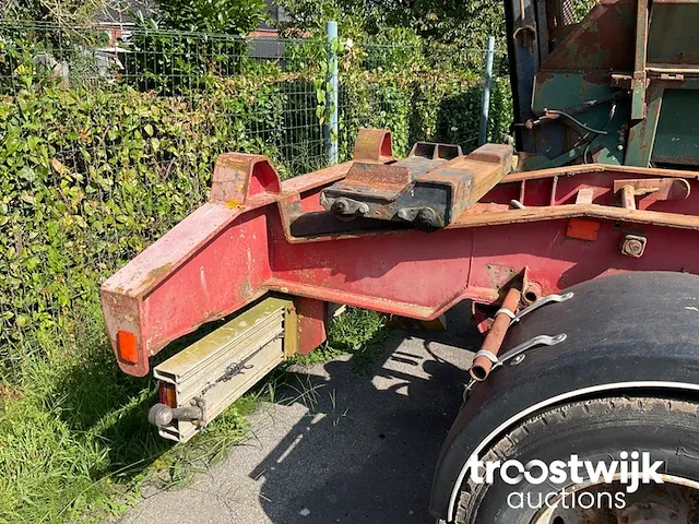 Containerchassis oplegger - afbeelding 6 van  8