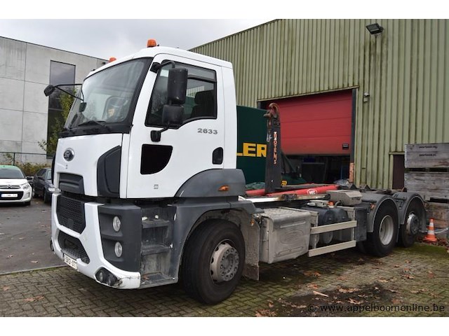 Containervrachtwagen ford, ford trucks chl1, datum eerste inschrijving 04/04/2023, nm0lkxtp6lnm94998, diesel, 8974cm³, 243kw, euro vi, 95186km - afbeelding 1 van  17