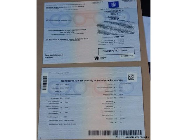 Containervrachtwagen iveco trakker ad 260t, datum 1ste inschrijving 14/10/2013, chassisnummer wjme2nps40c271248, km-stand keuring 10/24 47.853, euro eev, diesel, kenteken i+ii, gelijkvormigheidssattest - afbeelding 8 van  21