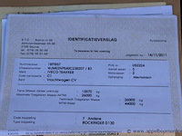 Containervrachtwagen iveco trakker ad260t36, datum 1ste inschrijving 11/9/2011, chassisnummer wjme2nps40c238207, km-stand keuring 9/25 31.445, euro 5, diesel, kenteken, gelijkvormigheidssattest - afbeelding 8 van  17