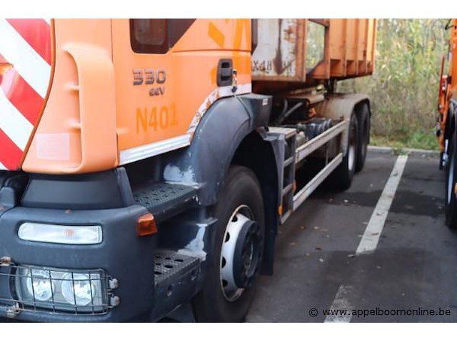 Containervrachtwagen iveco trakker ad260t/8.0, datum 1ste inschrijving 23/8/2011, chassisnummer wjme2nncs40c238124, km-stand keuring 10/24 161.910, euro 5, diesel, kenteken, gelijkvormigheidssattest - afbeelding 7 van  14