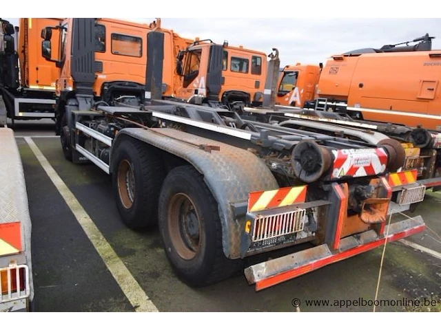 Containervrachtwagen iveco trakker,diesel,7790cm³,265kw,1e inschr 01/9/11, wjme2nps40c238054,kmstand vlg ltste keuring dd 07/11/23: 204408km, co²-uitstoot ng, euro5,kenteken,gelijkvormigheidsattest, keuring tot 02/11/24, 2sleutels - afbeelding 16 van  21