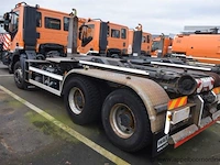 Containervrachtwagen iveco trakker,diesel,7790cm³,265kw,1e inschr 28/10/11, wjme2nps40c238123,kmstand vlg ltste keuring dd 17/10/23: 159499km, co²-uitstoot ng,euro5,kenteken,gelijkvormigheidsattest, keuring tot 14/11/24, 2sleutels - afbeelding 16 van  21