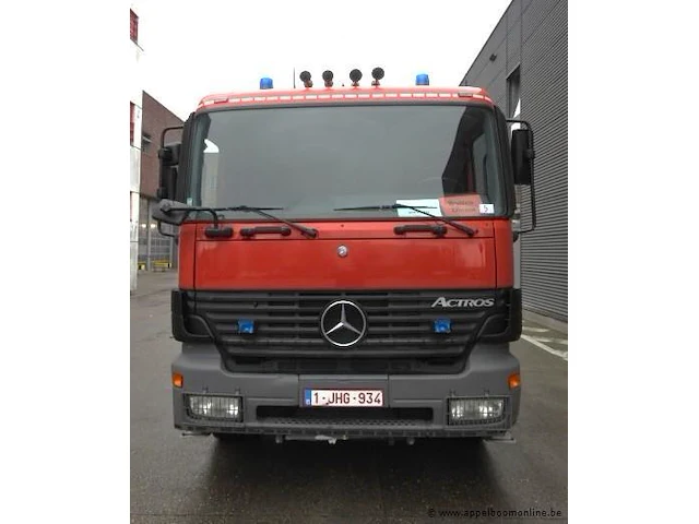 Containervrachtwagen mercedes actros 2635 6x4,diesel,11946cm³,260kw,1e inschr 03/7/03,wdb9502431k833249,45955km co²-uitstoot ng, euro3,kenteken i+ii,gelijkvormigheidsattest, keuring tot 06/8/25,1sleutel - afbeelding 5 van  22