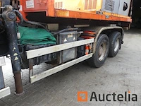 Containerwagen met kraan daf at75pe (2005-256.718 km) - afbeelding 7 van  56