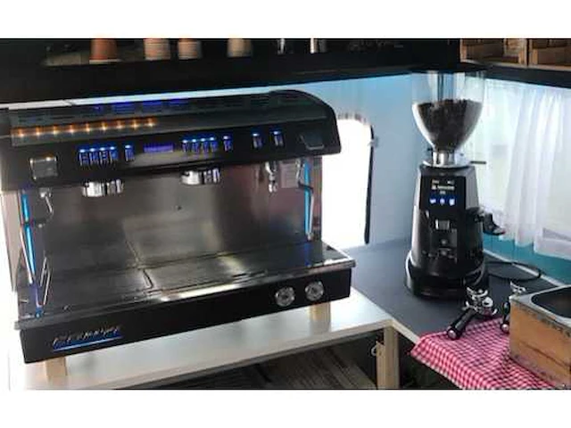 Conti x-one 2-groupsis koffiemachine & grinder fiorenzato f64 - afbeelding 4 van  10