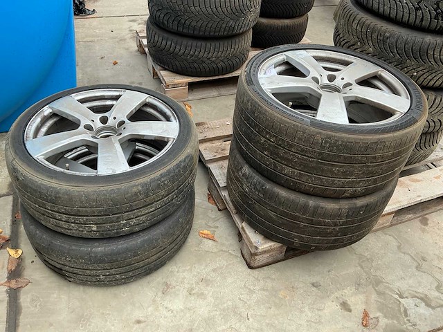 Continental contisportcontact autoband met aluminium velg (4x) - afbeelding 10 van  14