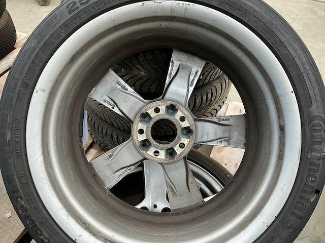 Continental contisportcontact autoband met aluminium velg (4x) - afbeelding 12 van  14