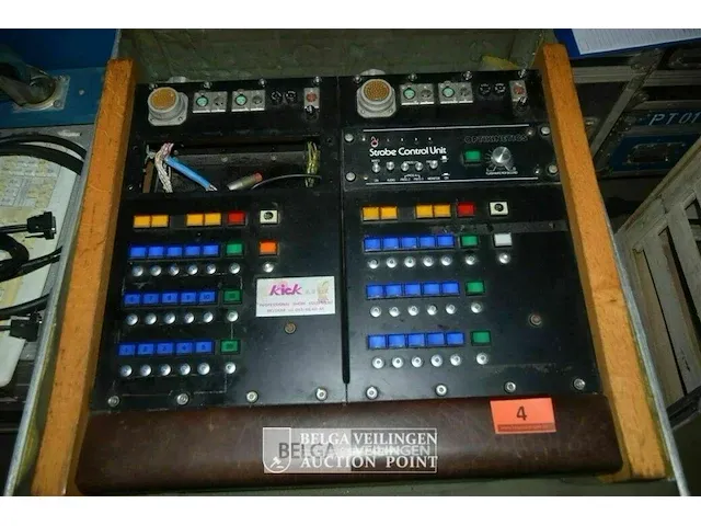 Control unit strobe optikinetics in flight case - afbeelding 3 van  5