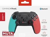 Controller rood/blauw nintendo - afbeelding 1 van  2