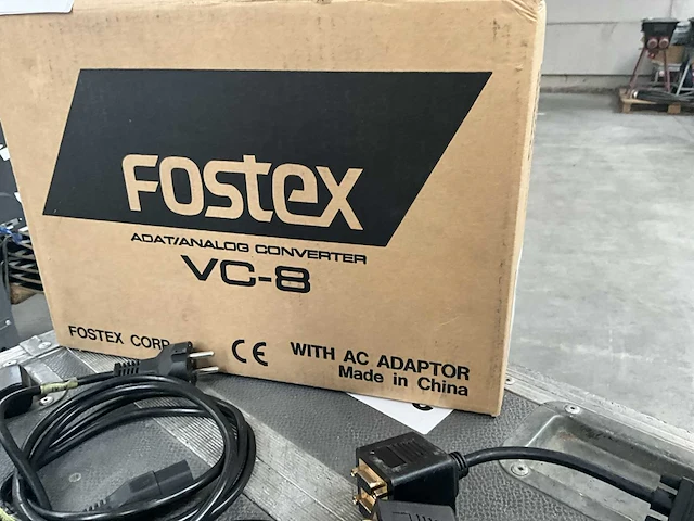 Converter fostex vc-8 en toebehoren - afbeelding 6 van  11