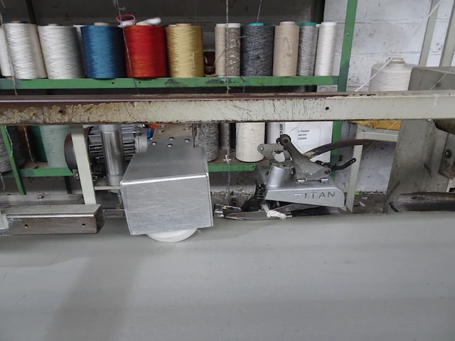 Conveyor with 2x overedging machine titan - afbeelding 3 van  6