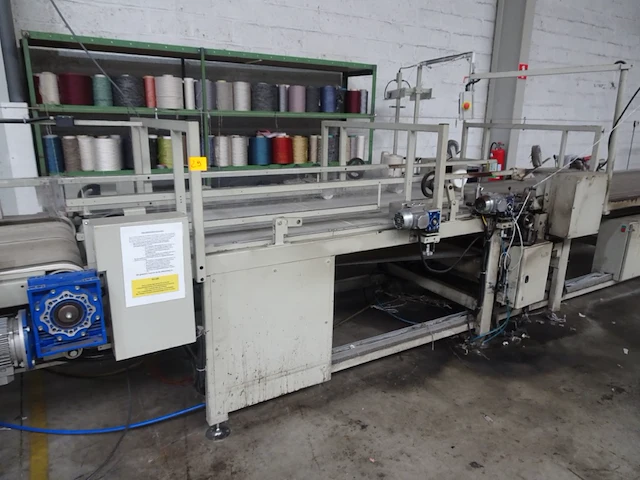 Conveyor with 2x overedging machine titan - afbeelding 4 van  6