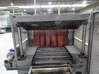 Conveyor with shrink tunnel sac + deposit roller into trolley - afbeelding 8 van  11