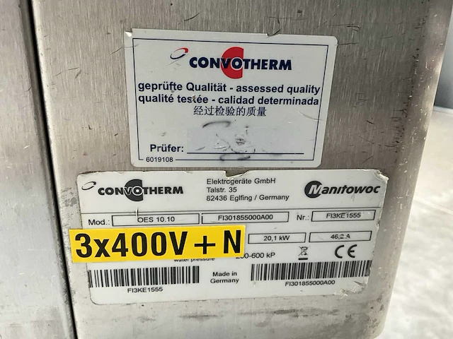 Convotherm - easytouch - oes 10.10 - magnetrons & ovens - afbeelding 6 van  16