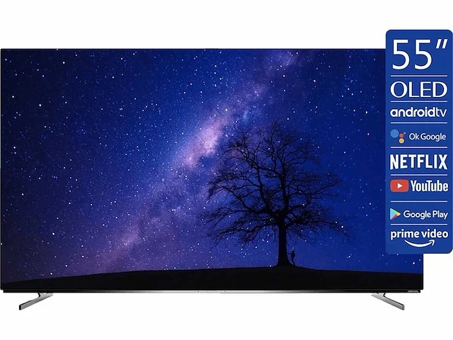 Coocaa - 55s8m - oled tv - television - afbeelding 2 van  4