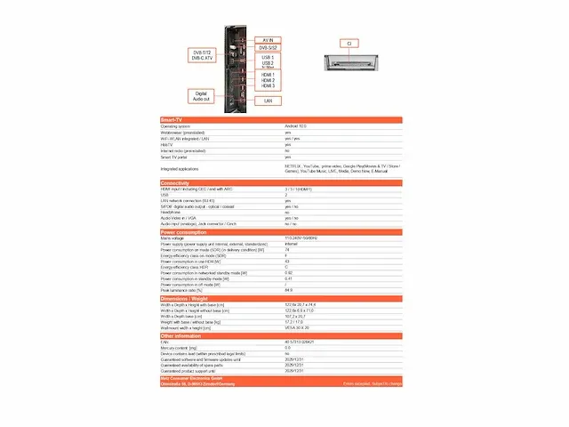 Coocaa tv 55s8g smart android 55 inch chromecast ingebouwde oled 4k uhd - afbeelding 8 van  16