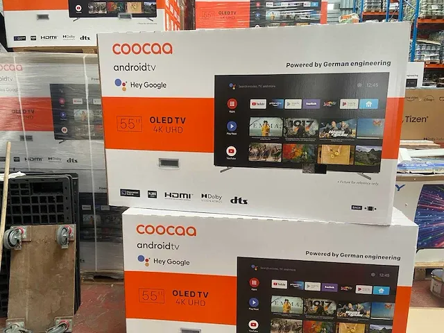 Coocaa tv 55s8g smart android 55 inch chromecast ingebouwde oled 4k uhd - afbeelding 9 van  16