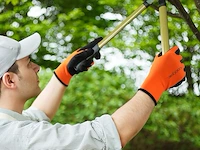 Cooljob crinkle latex coating werkhandschoenen - afbeelding 3 van  3